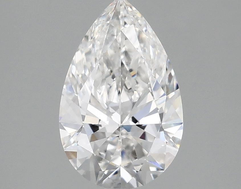 1.54 Carat Pear Shaped Ideal Cut VS1 IGI Certified Lab Grown Diamond
