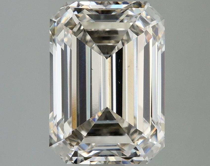 3.09 Carat Emerald Shaped Ideal Cut VS1 IGI Certified Lab Grown Diamond
