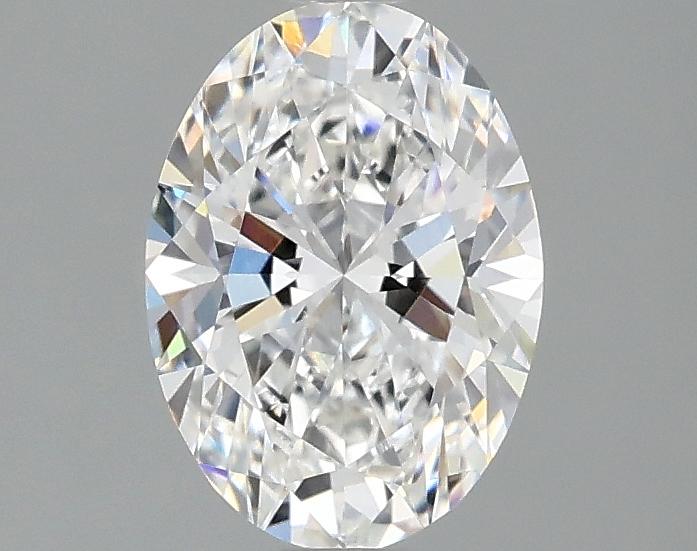 1.05 Carat Oval Shaped Ideal Cut VVS2 IGI Certified Lab Grown Diamond