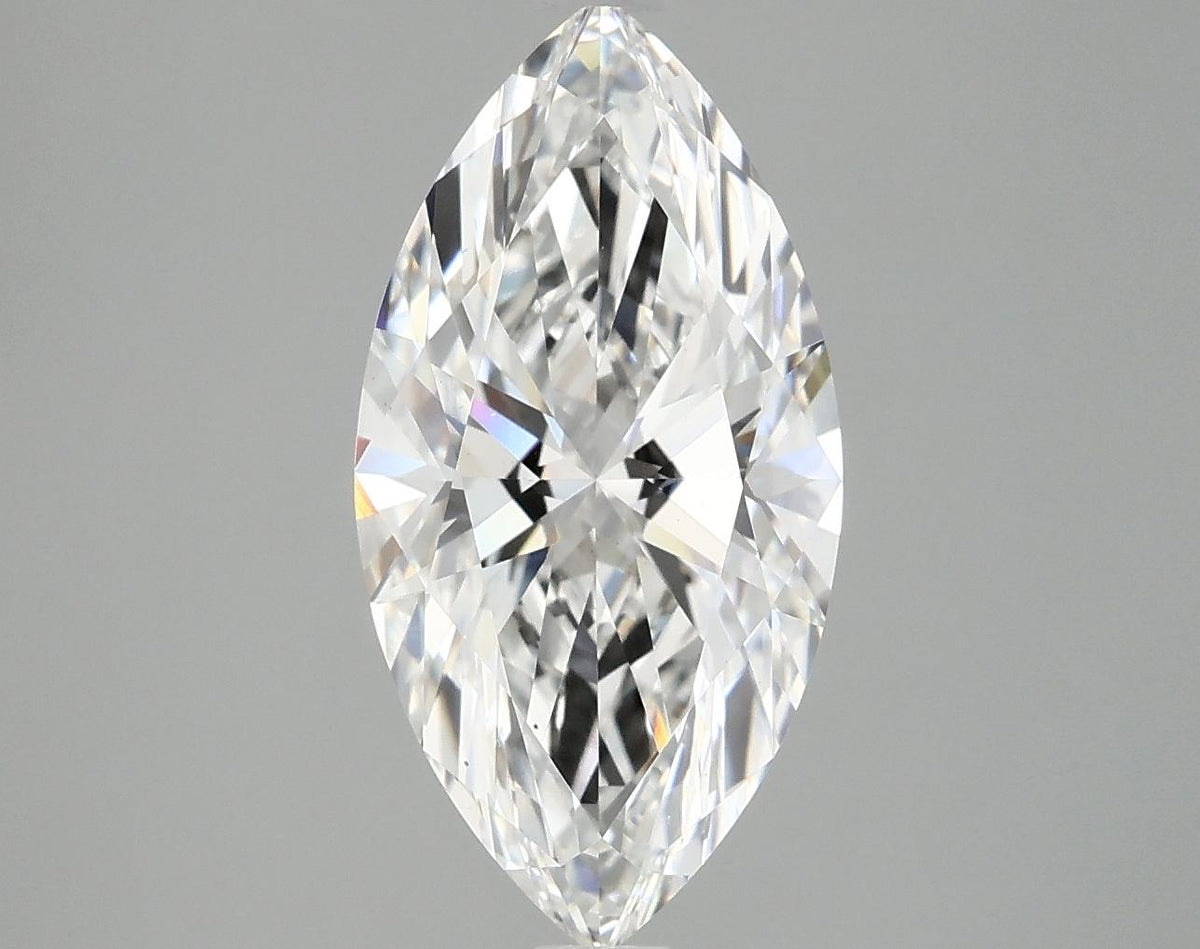 3.03 Carat Marquise Shaped Ideal Cut VS2 IGI Certified Lab Grown Diamond