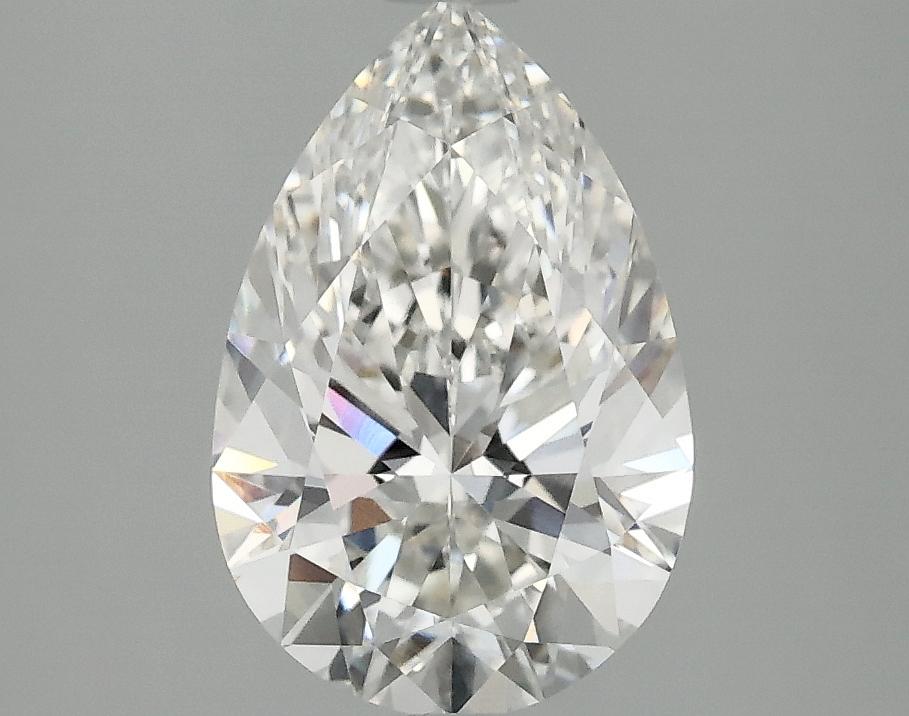 2.08 Carat Pear Shaped Excellent Cut VVS2 IGI Certified Lab Grown Diamond
