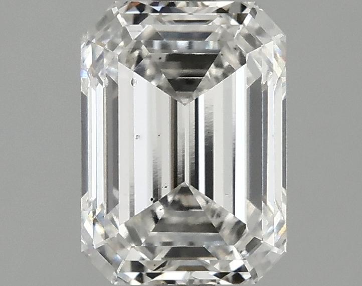 2.07 Carat Emerald Shaped Excellent Cut SI1 IGI Certified Lab Grown Diamond