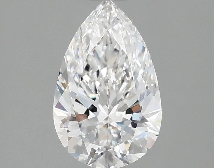 0.98 Carat Pear Shaped Ideal Cut VVS2 IGI Certified Lab Grown Diamond