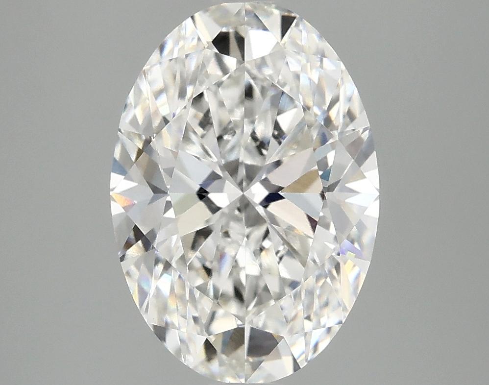 3.03 Carat Oval Shaped Ideal Cut VVS2 IGI Certified Lab Grown Diamond