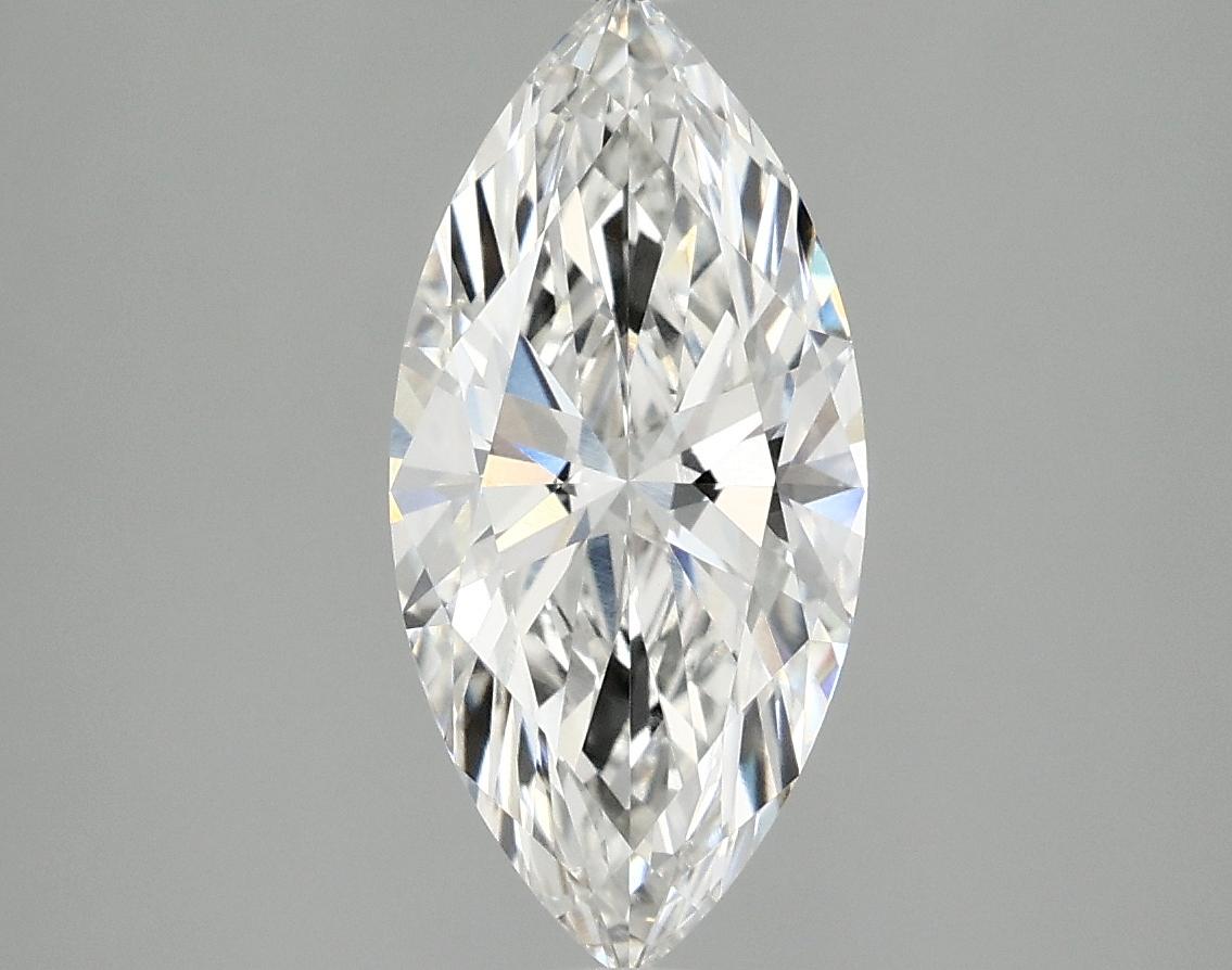 1.91 Carat Marquise Shaped Excellent Cut VVS2 IGI Certified Lab Grown Diamond