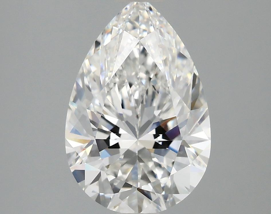 2.39 Carat Pear Shaped Excellent Cut VVS2 IGI Certified Lab Grown Diamond