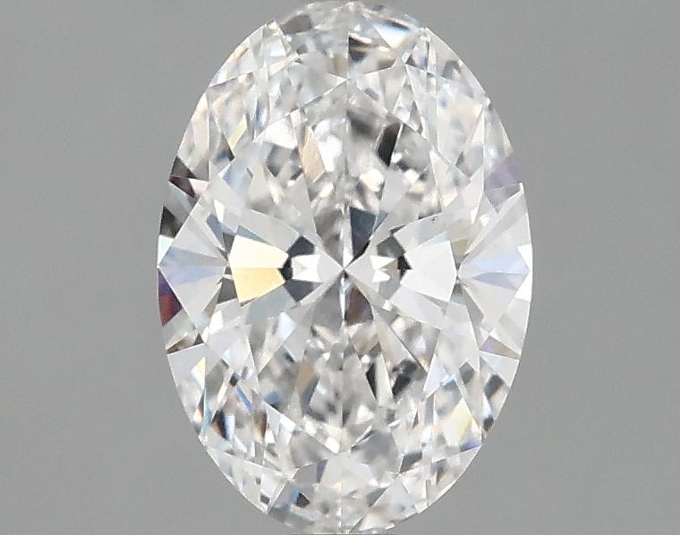 1.45 Carat Oval Shaped Ideal Cut VVS2 IGI Certified Lab Grown Diamond