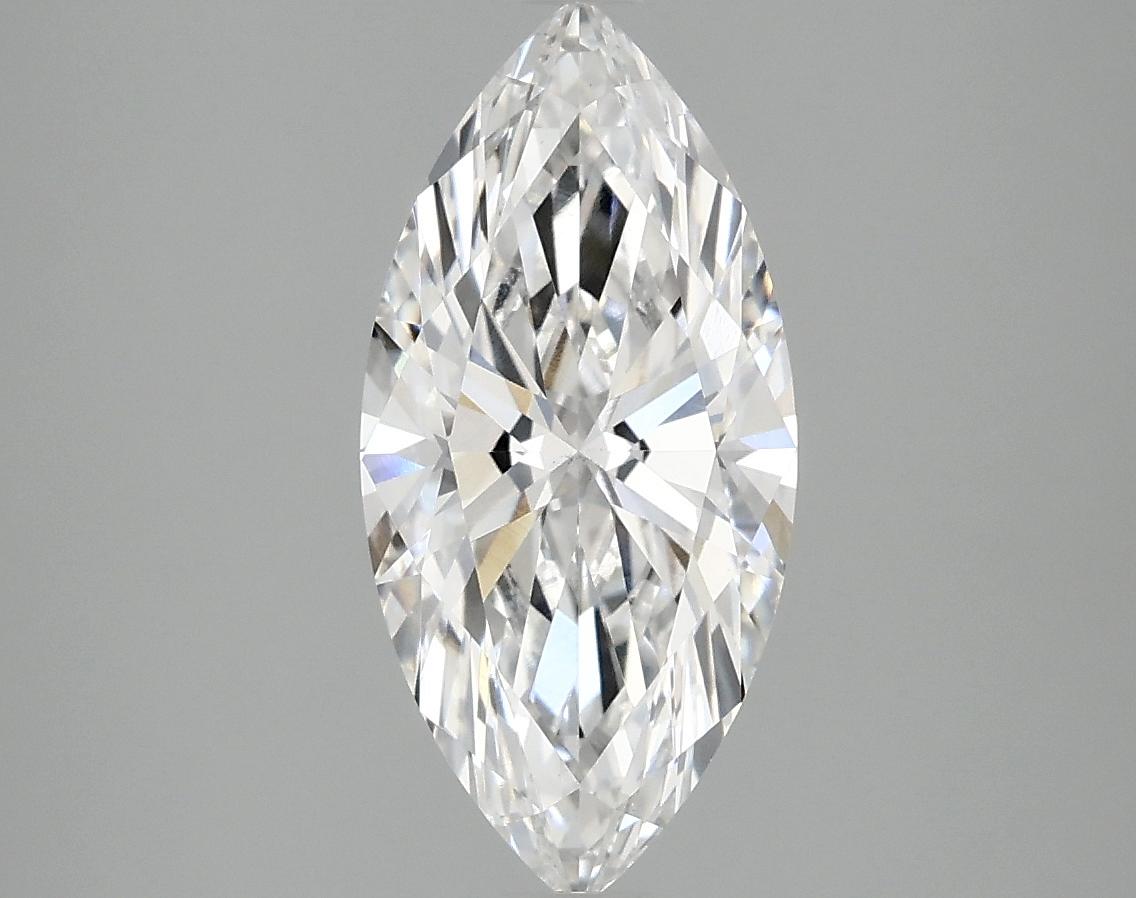 2.08 Carat Marquise Shaped Excellent Cut VS2 IGI Certified Lab Grown Diamond