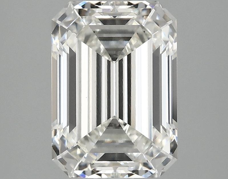 2.58 Carat Emerald Shaped Ideal Cut VS1 IGI Certified Lab Grown Diamond