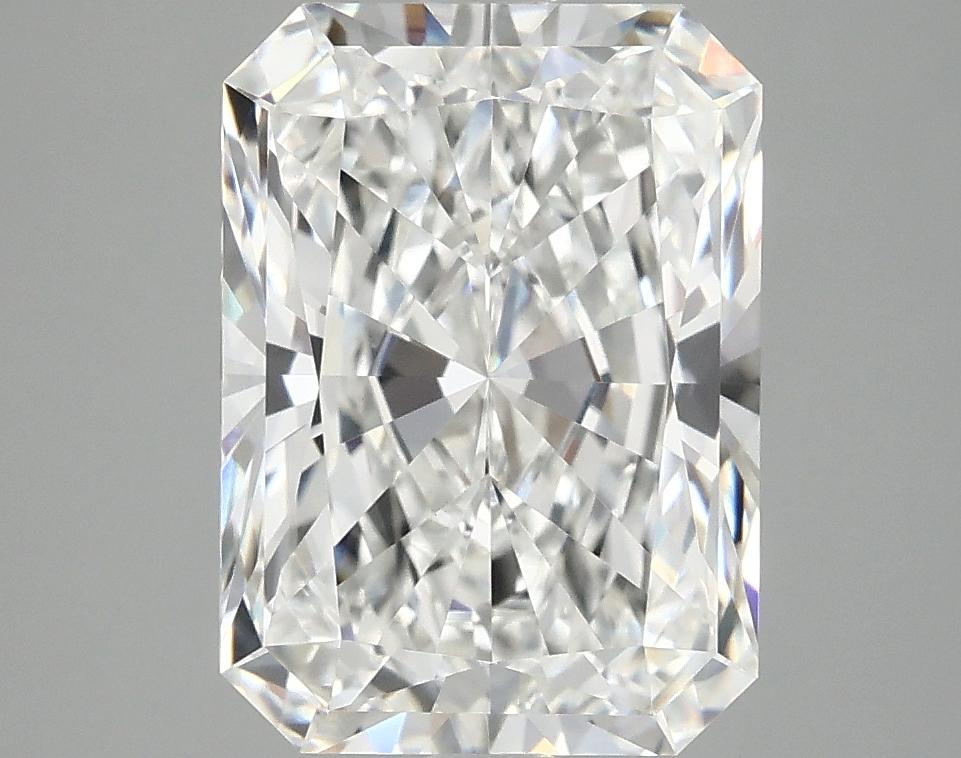 4.09 Carat Radiant Shaped Excellent Cut VVS2 IGI Certified Lab Grown Diamond