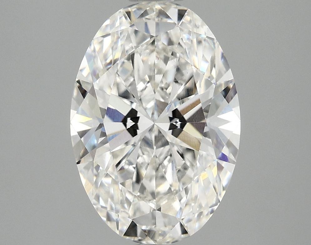 3.05 Carat Oval Shaped Ideal Cut VVS2 IGI Certified Lab Grown Diamond