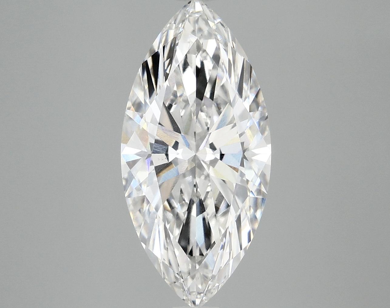 3.09 Carat Marquise Shaped Excellent Cut VS1 IGI Certified Lab Grown Diamond