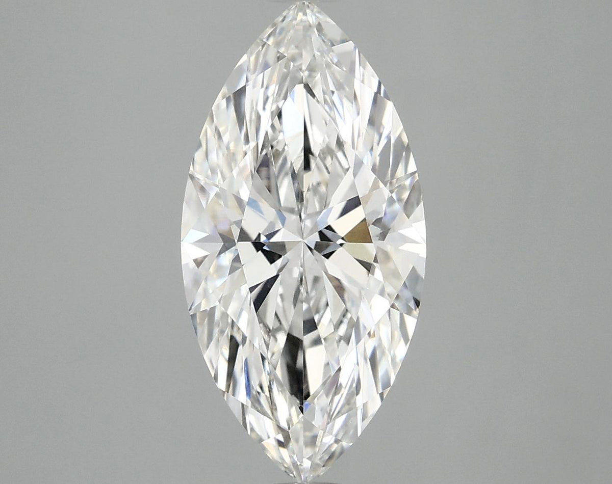 2.97 Carat Marquise Shaped Ideal Cut VS1 IGI Certified Lab Grown Diamond