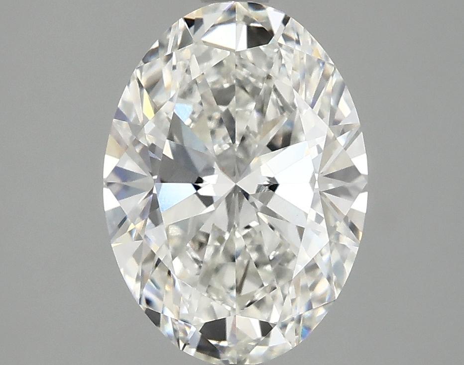 2.52 Carat Oval Shaped Ideal Cut VVS2 IGI Certified Lab Grown Diamond