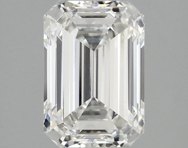 2.09 Carat Emerald Shaped Ideal Cut VVS1 IGI Certified Lab Grown Diamond