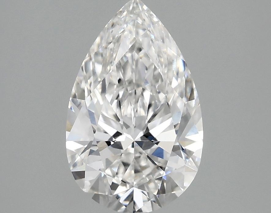 1.6 Carat Pear Shaped Ideal Cut VS1 IGI Certified Lab Grown Diamond