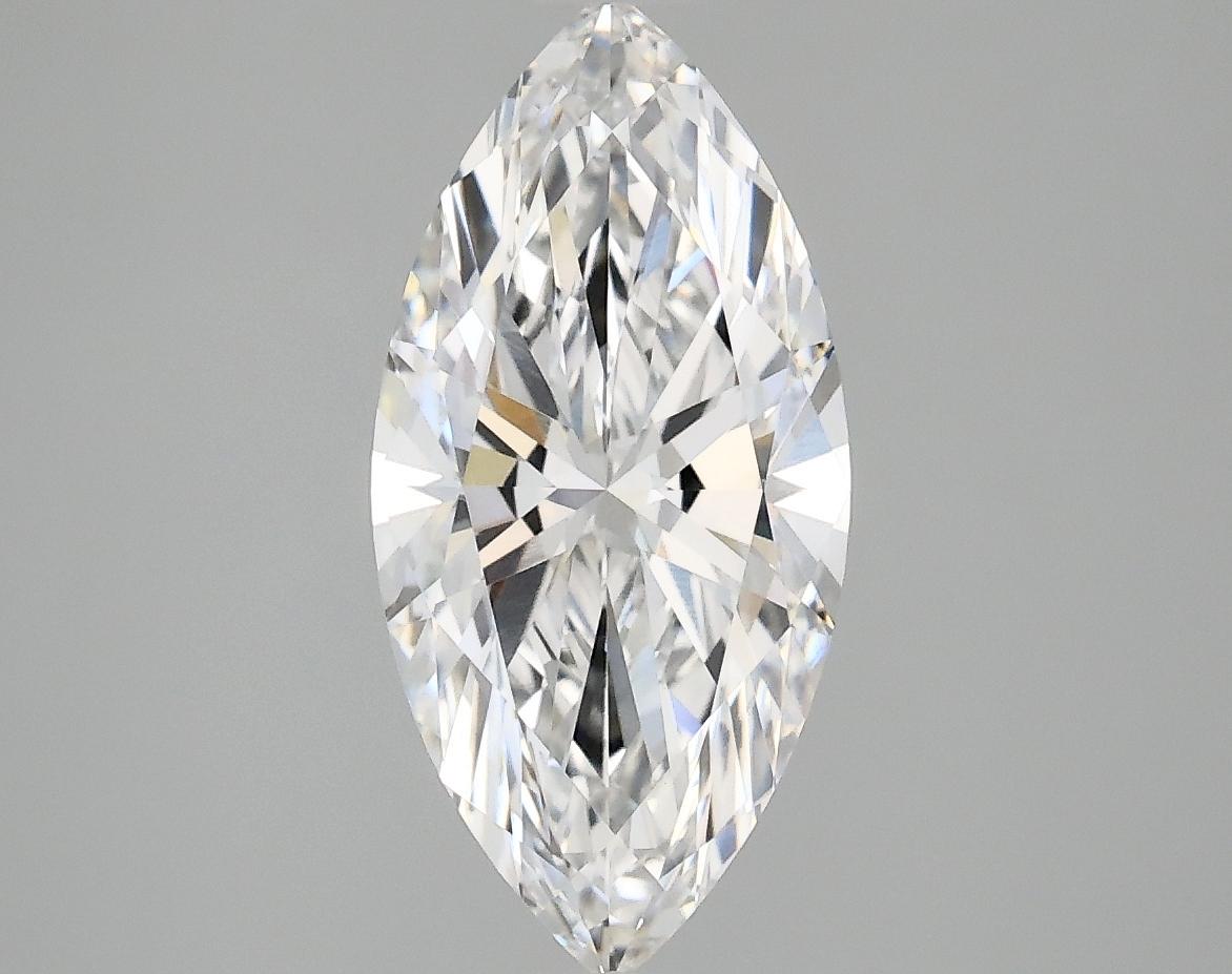 2.02 Carat Marquise Shaped Excellent Cut VVS2 IGI Certified Lab Grown Diamond