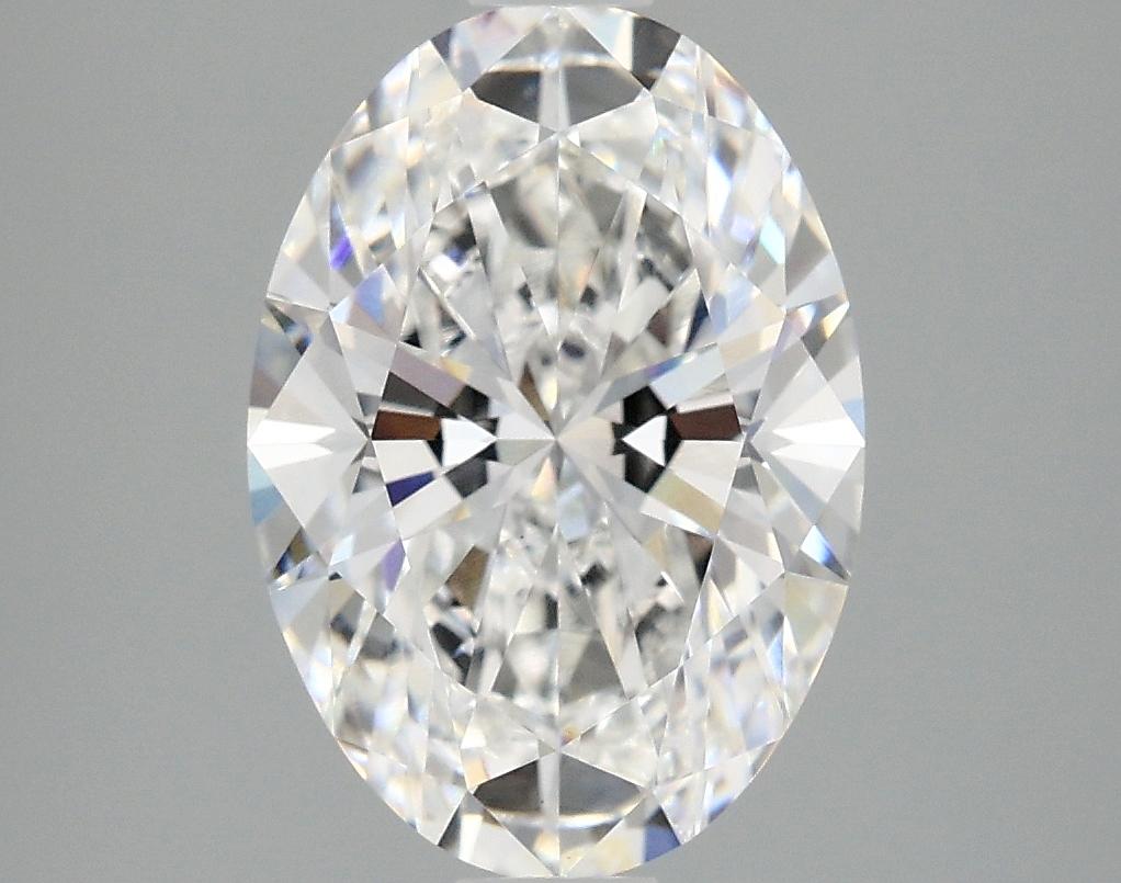 3.08 Carat Oval Shaped Ideal Cut VVS2 IGI Certified Lab Grown Diamond