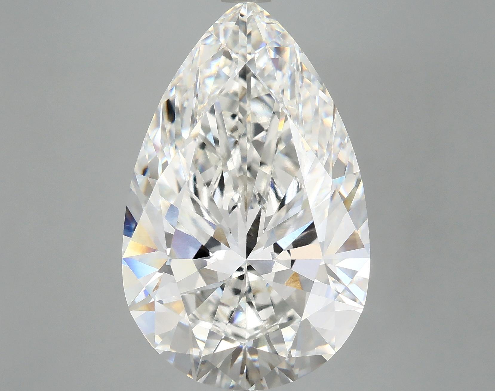 10.28 Carat Pear Shaped Ideal Cut VVS2 IGI Certified Lab Grown Diamond