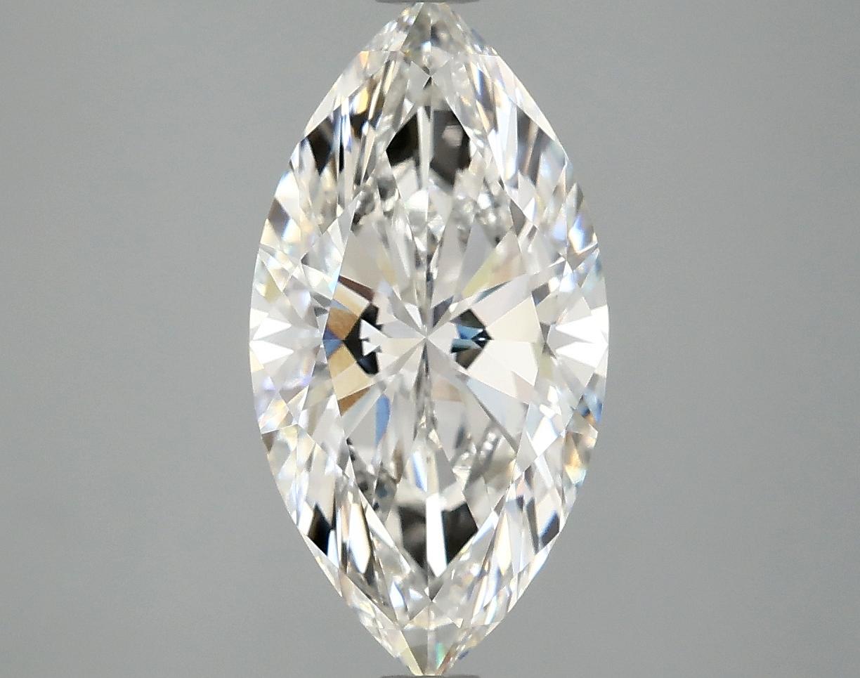 3.02 Carat Marquise Shaped Ideal Cut VVS2 IGI Certified Lab Grown Diamond