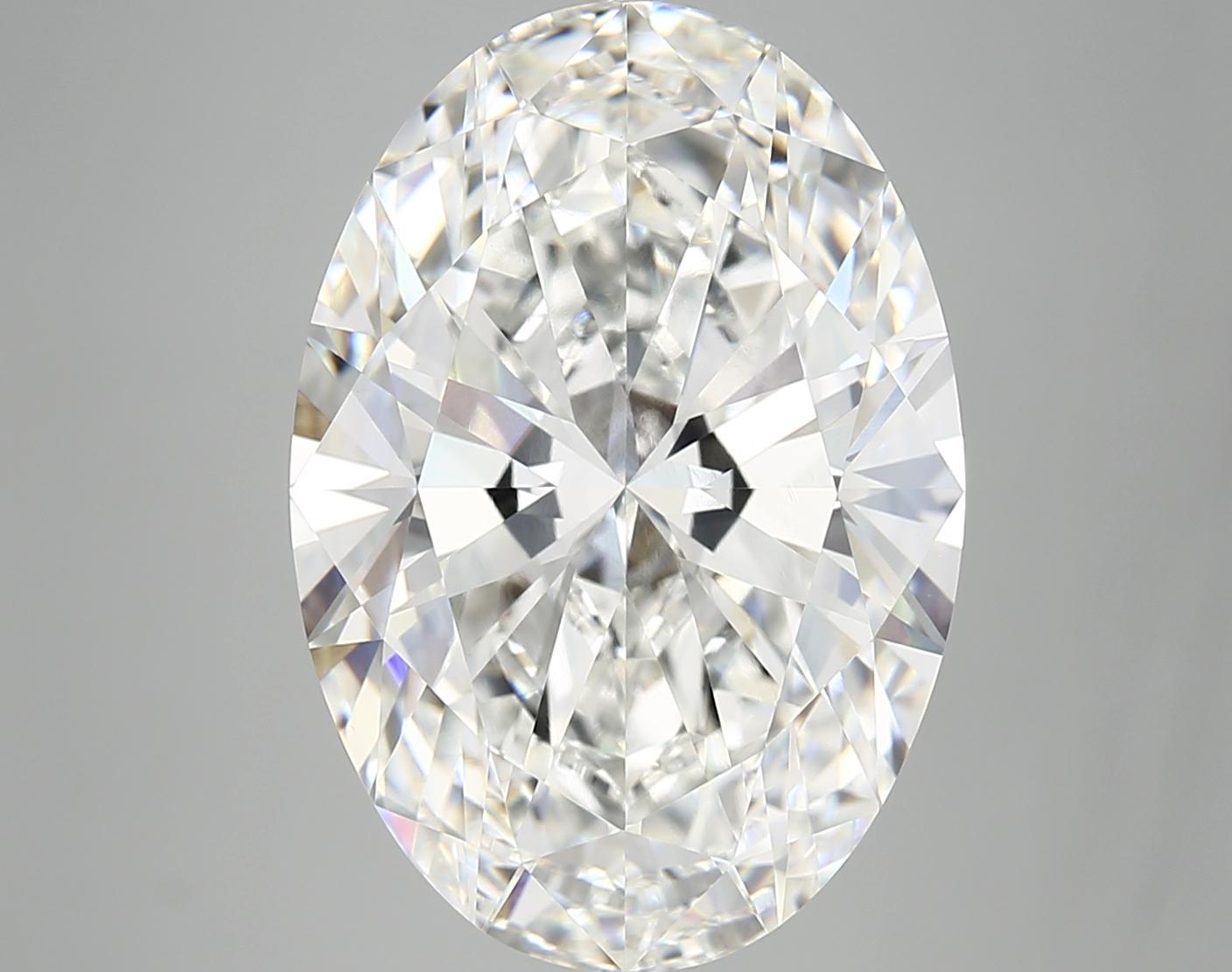 9.72 Carat Oval Shaped Ideal Cut VVS2 IGI Certified Lab Grown Diamond