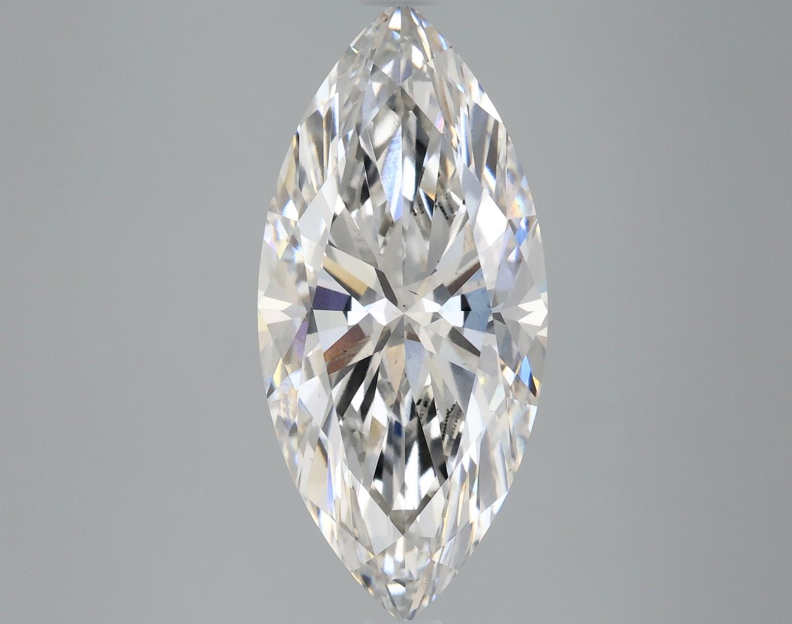 4.11 Carat Marquise Shaped Excellent Cut VS2 IGI Certified Lab Grown Diamond