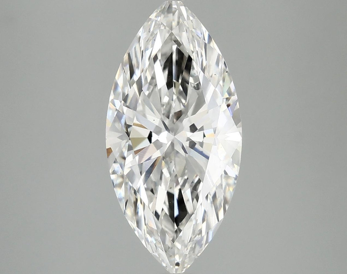 3.09 Carat Marquise Shaped Excellent Cut VS2 IGI Certified Lab Grown Diamond