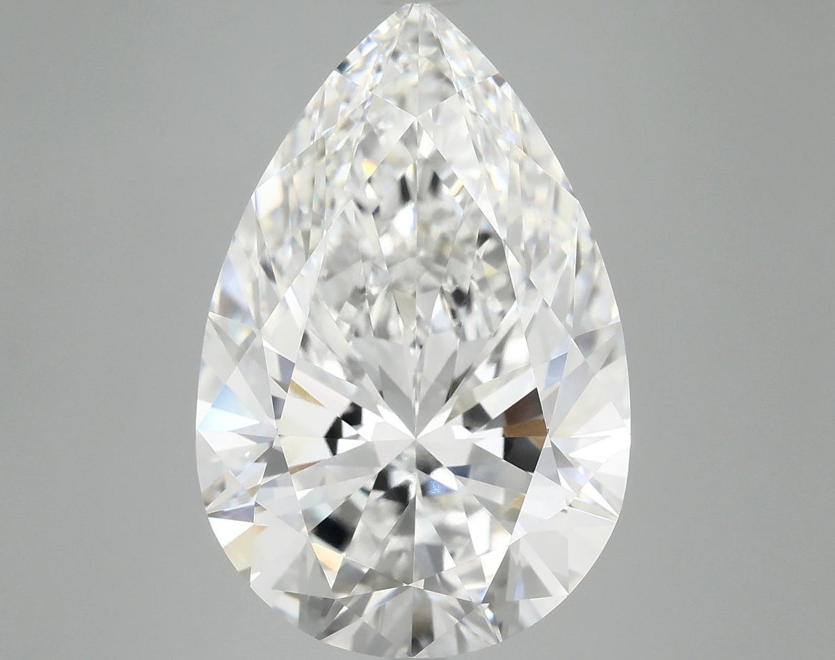 10.25 Carat Pear Shaped Excellent Cut VVS2 IGI Certified Lab Grown Diamond
