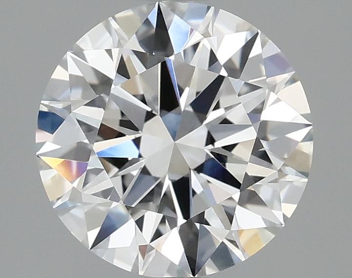 2.07 Carat Round Shaped Ideal Cut VVS2 IGI Certified Lab Grown Diamond