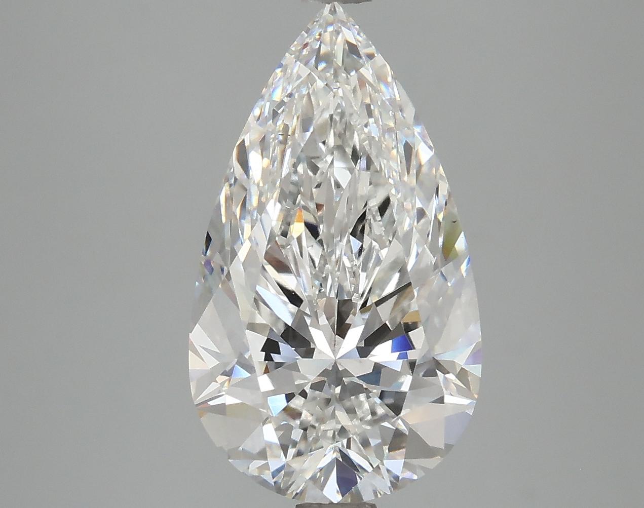 4.21 Carat Pear Shaped Excellent Cut VS1 IGI Certified Lab Grown Diamond