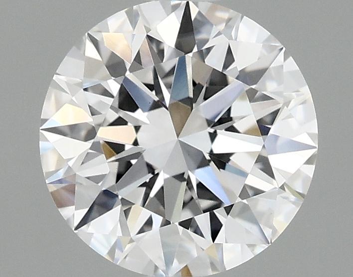 1.57 Carat Round Shaped Ideal Cut VVS2 IGI Certified Lab Grown Diamond