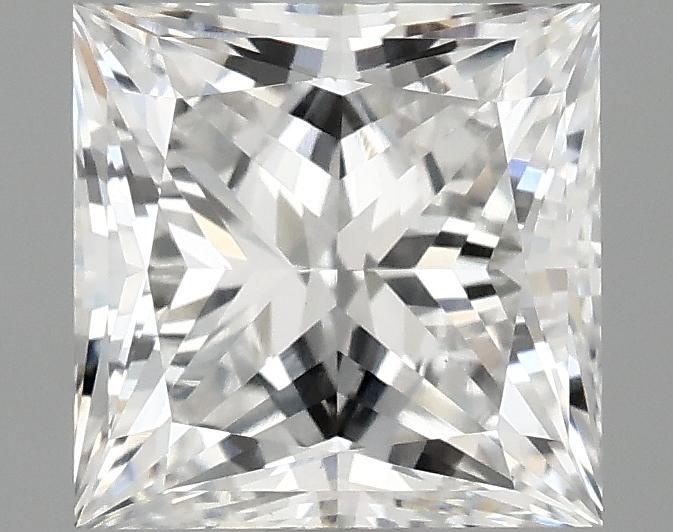 2.09 Carat Princess Shaped Ideal Cut VS1 IGI Certified Lab Grown Diamond