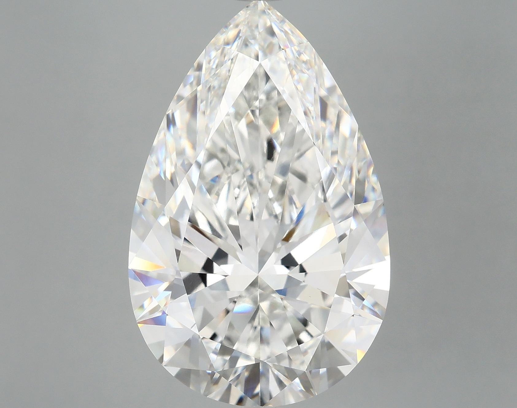 11.03 Carat Pear Shaped Ideal Cut VVS2 IGI Certified Lab Grown Diamond