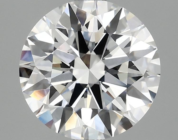 2.59 Carat Round Shaped Ideal Cut VVS2 IGI Certified Lab Grown Diamond