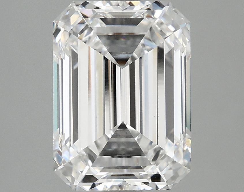 3.09 Carat Emerald Shaped Excellent Cut VS1 IGI Certified Lab Grown Diamond