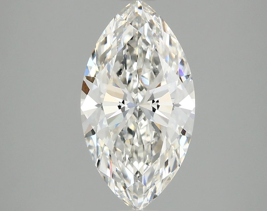 2.03 Carat Marquise Shaped Excellent Cut VVS2 IGI Certified Lab Grown Diamond