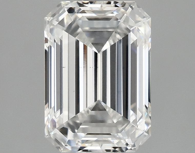 2.08 Carat Emerald Shaped Ideal Cut VS2 IGI Certified Lab Grown Diamond
