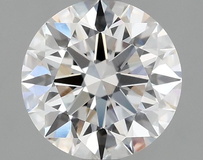1.57 Carat Round Shaped Ideal Cut VVS2 IGI Certified Lab Grown Diamond
