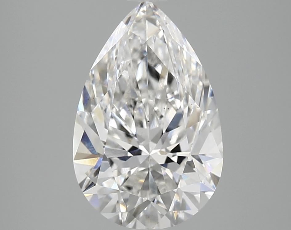 3.03 Carat Pear Shaped Ideal Cut VS2 IGI Certified Lab Grown Diamond