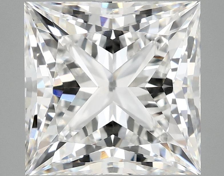 4.68 Carat Princess Shaped Ideal Cut VVS2 IGI Certified Lab Grown Diamond