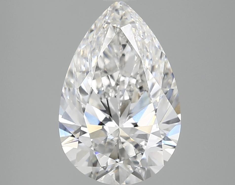3.04 Carat Pear Shaped Excellent Cut VS1 IGI Certified Lab Grown Diamond