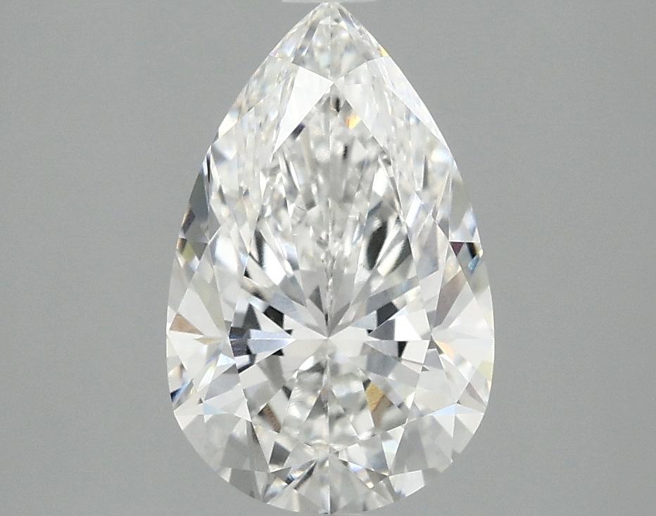 2.03 Carat Pear Shaped Ideal Cut VVS2 IGI Certified Lab Grown Diamond