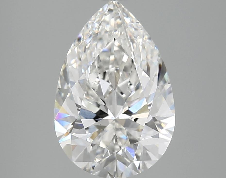 3.04 Carat Pear Shaped Excellent Cut VS1 IGI Certified Lab Grown Diamond