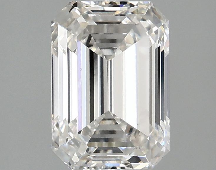 2.1 Carat Emerald Shaped Ideal Cut VS1 IGI Certified Lab Grown Diamond