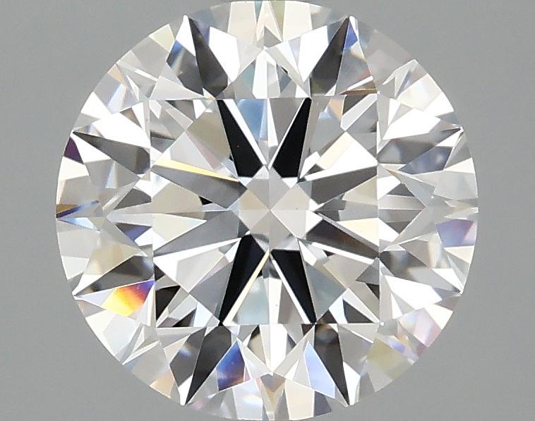 2.52 Carat Round Shaped Excellent Cut VVS2 IGI Certified Lab Grown Diamond