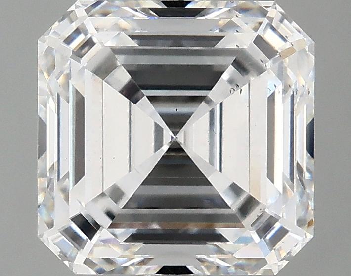 2.08 Carat Asscher Shaped Ideal Cut VS2 IGI Certified Lab Grown Diamond