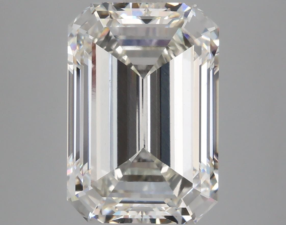 6.61 Carat Emerald Shaped Ideal Cut VS1 IGI Certified Lab Grown Diamond