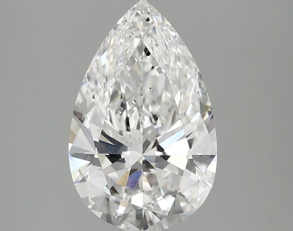 2.08 Carat Pear Shaped Ideal Cut SI1 IGI Certified Lab Grown Diamond