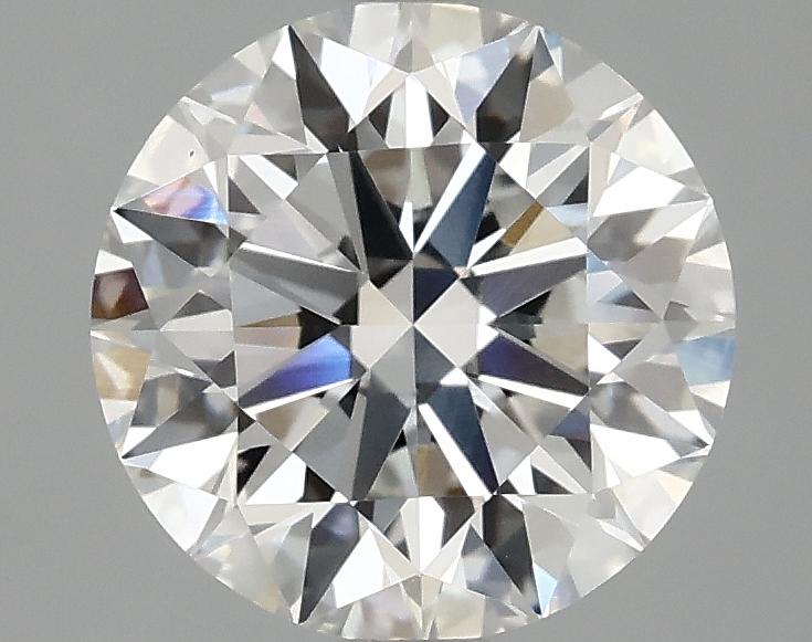 2.55 Carat Round Shaped Ideal Cut VS1 IGI Certified Lab Grown Diamond