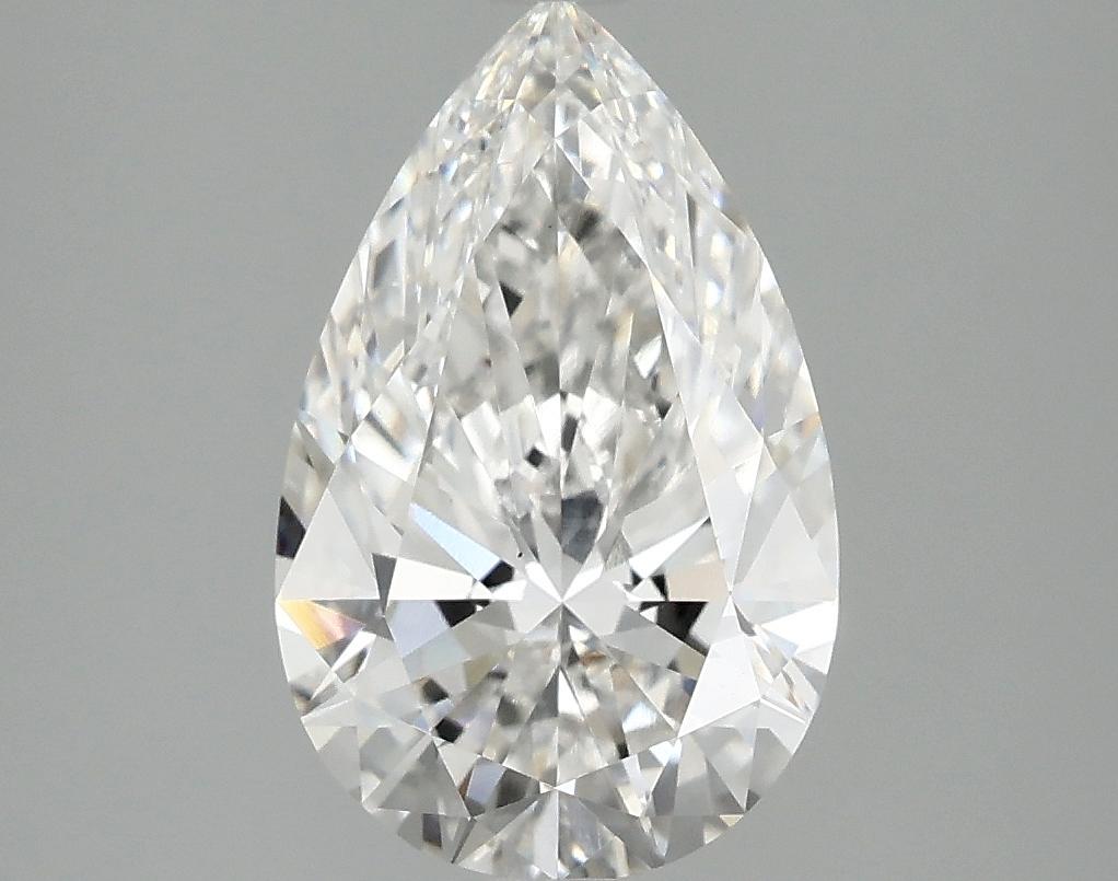 2.56 Carat Pear Shaped Ideal Cut VS1 IGI Certified Lab Grown Diamond
